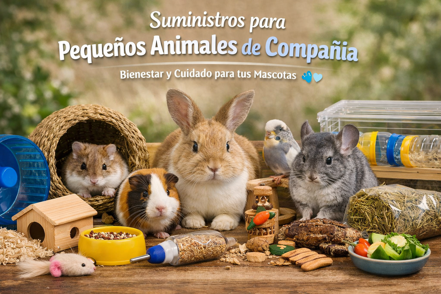 Suministros para Pequeños Animales de Compañía
